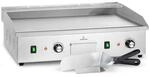 Grillmeile 4400 Elektrogrill Plancha 2x2200W Grillplatte Edelstahl