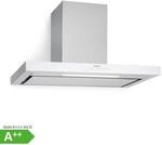 Alinea 90 Dunstabzugshaube 90cm Wandhaube WiFi A++ 555m&sup3;/h Touch Wei&szlig;