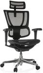 hjh OFFICE Luxus Chefsessel ERGOHUMAN SLIM ULTRA GEN2 Netzstoff mit Armlehnen