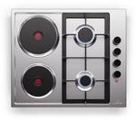 MultiChef 4 Hot Plate Elektro- und Gaskochfeld 4 Kochzonen 2 Gasbrenner 2