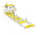 BAMATO Blockbands&auml;ge BBSW-660PRO mit 5,9m Rollbahn und elektrischer