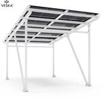 VESKA Solar-Carport "EcoPort 5000Bi" mit 10 Modulen - Effiziente und Nachhaltige