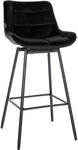 CLP Barhocker mit Lehne Weston, Barstuhl drehbar 180&deg; Schwenkfunktion, Sitz