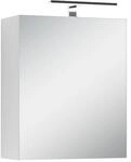 byLIVING Spiegelschrank SPREE, Breite 50 cm, wei&szlig;, LED Beleuchtung