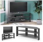 Vicco Lowboard Fernsehschrank Sideboard Pit TV-Fernsehtisch Anthrazit Ablage