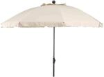 Siena Garden Tropico Mittelstockschirm natur &Oslash; 250cm Sonnenschirm Terrassenschirm