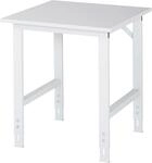 Rau Arbeitstisch Serie Tom 75 x 76-108 x 80 cm, Melamin-Platte
