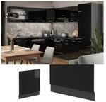 Vicco Geschirrsp&uuml;lerblende K&uuml;chenm&ouml;bel R-Line Solid Anthrazit Schwarz 60 cm modern