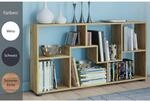 VCM Holz Kommode Sideboard mit praktischen Fachbodeneinteilung Raumteiler Ma&szlig;e