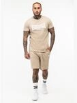 Lonsdale Herren T-Shirt & Shorts Set normale Passform MOY