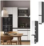 Vicco Apothekerhochschrank K&uuml;chenschrank K&uuml;chenm&ouml;bel R-Line J-Shape Anthrazit