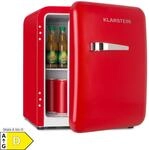 Audrey Mini Retro-K&uuml;hlschrank 48l 2 Ebenen Rot 48 Liter