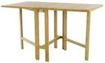 VCM Klapptisch Ma&szlig;e ca. 135x65x75 cm Balkontisch Gartentisch hochwertig Teak