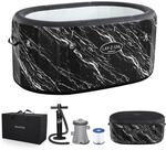 Bestway&reg; LAY-Z-SPA&reg; FortiFiber&trade; Eisbad Glacial Dip&trade; mit Filterpumpe 152 x 92 x