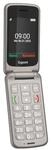 Gigaset GL 595 Titanium Handy (Silber, Seniorenhandy, Klapp)