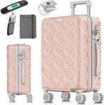 KESSER&reg; Reisekoffer Koffer ABS Hartschalenkoffer mit Zahlenschloss,...