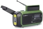 NEDIS RDDBCR2000 gr&uuml;n Notfallradio (DAB+, Wecker, tragbar)