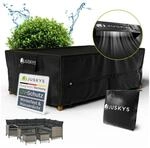 Juskys Gartenm&ouml;bel Abdeckplane 270 x 180 x 90 cm - winterfest, wasserdicht,