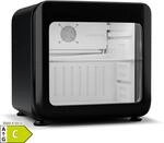 Audrey Evo Getr&auml;nkek&uuml;hlschrank Retro-Design Glast&uuml;r 45 L EEK C...