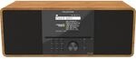 TELESTAR DAB+ Internetradio mit CD-Player TOP 300 Holz