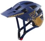 CRATONI MTB-Helm AllSet Pro blau/gold matt