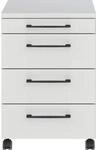 Germania Rollcontainer 4251-69 GW-Profi, in Lichtgrau, mit Utensilienfach, 42 x...