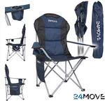 24MOVE&reg; Campingstuhl Salvador faltbar Camping Klappstuhl gepolstert inkl.