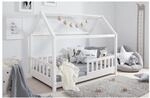 TiCAA TiCAA Kinderbett Hausbett Kay 90x200 cm, 100x200 cm, 120x200 cm, 140x200...