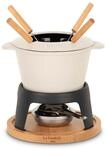 La Fonderie 1890 Mont Joly Fondue-Set aus Gusseisen f&uuml;r 4 Personen,