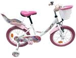 VOLARE Kinderfahrrad Unicorn 16 Zoll, wei&szlig;