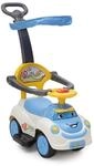 Rutschauto SMILE 3 in 1, Schubstange, Sonnendach, Fu&szlig;st&uuml;tzen,...