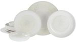 CreaTable 24554 Serie Unico Toscania Teller Set 8-tlg Geschirrset 2 Personen