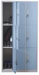 Schlie&szlig;fach Preston T829, Schlie&szlig;fachschrank Wertfachschrank Spind, Metall 9
