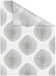 Lichtblick Fensterfolie selbstklebend, Sichtschutz, Stripy Boho Drop - Wei&szlig;