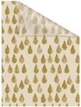 Lichtblick Fensterfolie selbstklebend, Sichtschutz, Golden Drops - Gold