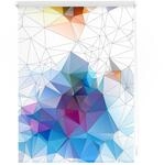 Lichtblick Rollo Klemmfix, ohne Bohren, blickdicht, Grafik - Bunt