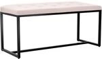 CLP Sitzbank Barci I Moderne Bank Hochwertige Polsterbank mit schwarz