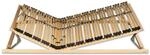 Coemo 7-Zonen Lattenrost PREMIUM Kopf-Fu&szlig;teil 80 x 200 cm verstellbar