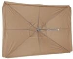 Merxx Marktschirm, 300 x 400 cm, beige