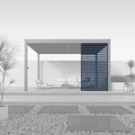 Paragon Outdoor Outdoor Lamellen Sichtschutz f&uuml;r Pergola Grand Tuscan 14 Grau 