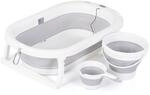 Chipolino Babybadewanne Spa faltbar, Eimer, Sp&uuml;lbecher, integriertes&nbsp;Thermometer