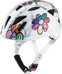 Alpina Kinder-Helm Ximo Flash white flower