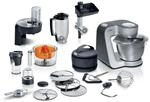 Bosch MUM59S81DE Serie 4 K&uuml;chenmaschine MUM 5 1000 W Silber anthrazit