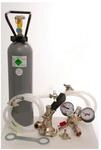 Zubeh&ouml;rpaket 4 mit 2,0 kg CO2 f&uuml;r 2 leitige Zapfanlagen mit 1 * Kombi Fitting...