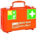 S&ouml;hngen Erste-Hilfe Koffer Quick-CD Kombi Schule orange Notfall-Koffer Kinder