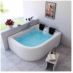 HOME DELUXE Indoor Whirlpool f&uuml;r 2 Personen BLUE OCEAN XL - 180 x 120 cm Links