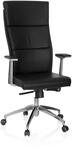 hjh OFFICE Luxus Chefsessel MONZA 20 Leder mit Armlehnen