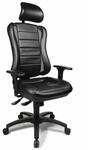Topstar Profi B&uuml;rostuhl HEAD POINT RS Stoff mit Armlehnen