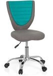 hjh OFFICE Kinderdrehstuhl KIDDY COMFORT Stoff ohne Armlehnen