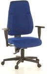 Topstar Profi B&uuml;rostuhl LADY SITNESS C AL.K2 Stoff mit Armlehnen (h&ouml;henverstellbar)
